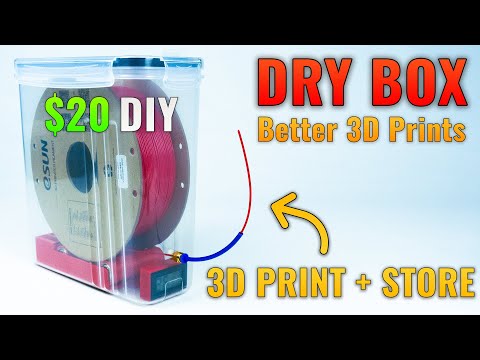 Видео: Как я сделал Ultimate Dry Box для нити для 3D-принтера