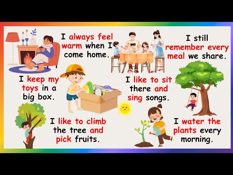 Видео: Говорите по-английски с детьми | Разговорный английский для детей | Повседневные английские предл...