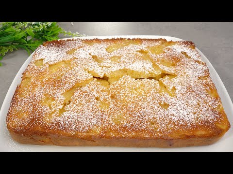 Видео: Самый простой яблочный пирог 🍏 «Три стакана»! Торт за 5 минут! Невероятно вкусно и быстро