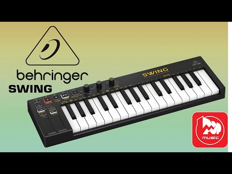 Видео: Behringer Swing - миди-клавиатура с мини-клавишами