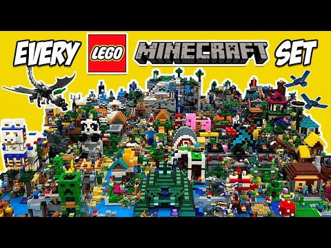 Видео: Я собрал КАЖДЫЙ набор LEGO Minecraft, который когда-либо создавался...