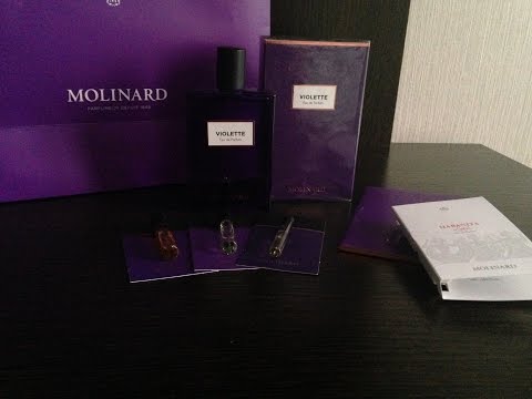 Видео: Несколько ароматов Molinard Молинар