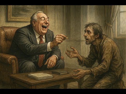 Видео: Дай объедки — и я научу тебя ходить! Миллионер рассмеялся    но через 2 минуты УВИДЕННОЕ повергло ег