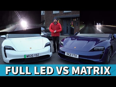 Видео: Сила хороших фар! Демонстрация поворотов и полного динамического матричного светодиодного освещен...