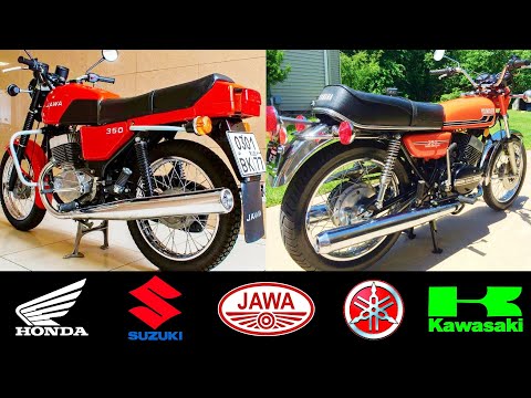 Видео: 🎌 Японские Конкуренты Jawa 350 - А Что бы Ты Купил Вместо Явы 😲?