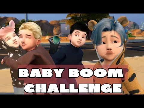 Видео: Как отец-одиночка с бантанами справляется [SIMS 4 CHALLENGE]