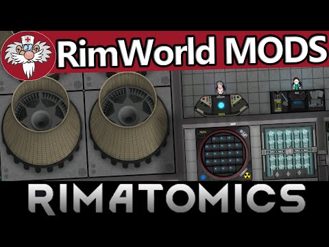 Видео: ТОП МОДЫ RimWorld - Rimatomics 1 часть // Постройка и запуск реактора // Чем опасна радиация?