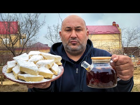 Видео: Восточная Халва - Самое вкусное лакомство из детства • сделано из муки •