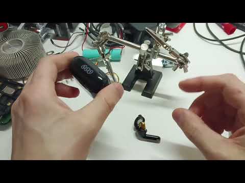 Видео: Разбираем беспроводной наушник без регистрации и смс)))