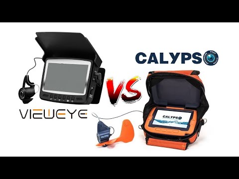 Видео: Подводные камеры для рыбалки ViewEye против Calypso
