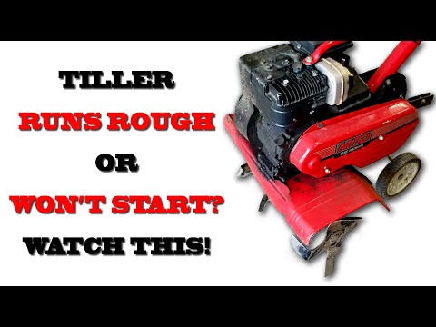 Видео: Культиватор MTD с ржавым баком и неисправным карбюратором