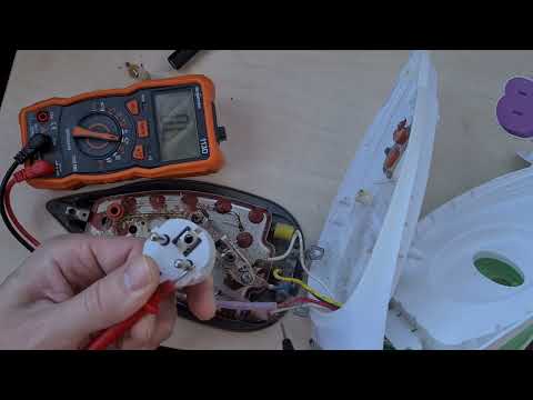 Видео: Утюг не нагревается - РЕМОНТ