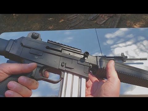 Видео: Стальные винтовки Стоунера: AR-180B и "Stoner 63" (RA96)