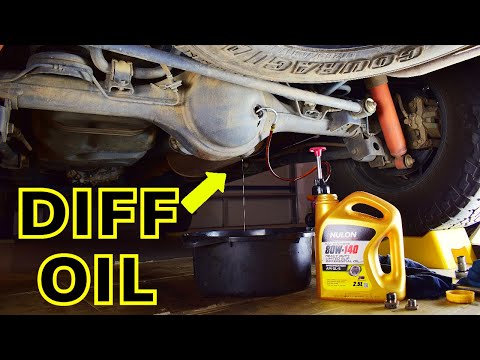 Видео: Как заменить масло в дифференциале и в актуаторе полного привода || Isuzu Mu-x + D-max: полное ру...