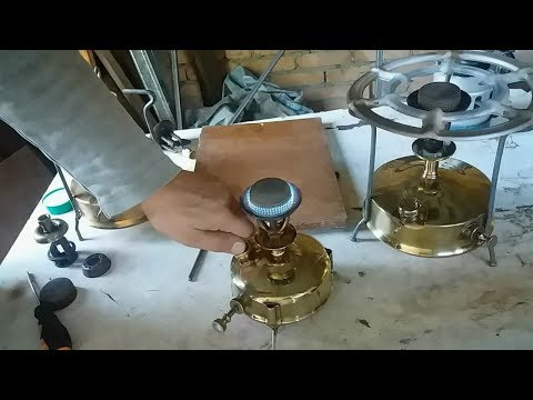 Видео: 🛠 Примус Optimus-00 с тихой горелкой. Optimus-00 stove with silent burner.