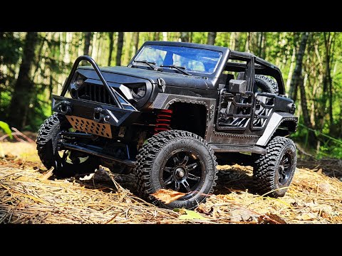 Видео: Не копи, а купи! ... БЮДЖЕТНЫЙ RC JEEP MN128 4x4