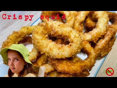 Видео: Как се правят най-хрупкавите калмари ? Любимите калмари на Варя 💜 Рецепта от гръцките таверни 🇬🇷🇬🇷🇬🇷