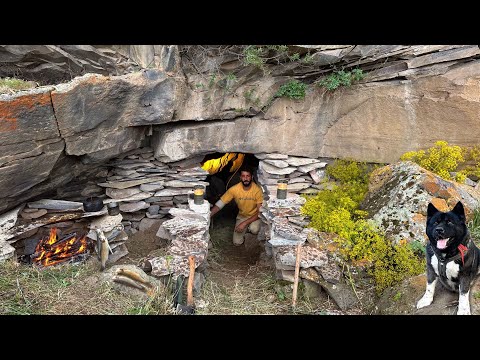 Видео: 3 ДНЯ одиночного выживания в ПЕЩЕРЕ. Строительство СЕКРЕТНОЙ ТЕПЛОЙ и УЮТНОЙ землянки. Bushcraft