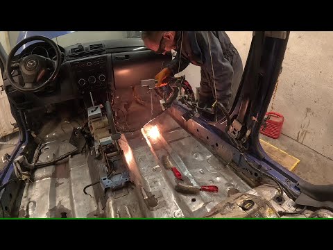 Видео: Как я чистил лазером днище авто МАЗДА 3 !!!