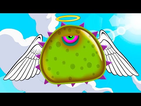 Видео: Приключения МОНСТРА СЛИЗНЯКА в Mutant blobs attack #7 Головоломка #крутилкины
