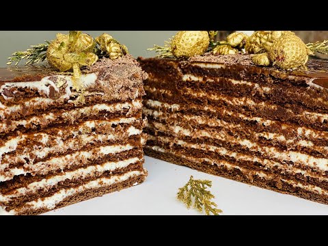 Видео: Торт СПАРТАК! Очень вкусный ШОКОЛАДНЫЙ МЕДОВИК!ТАЕТ ВО РТУ 🔥