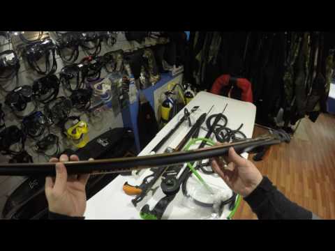 Видео: Обзор Salvimar Voodoo Rail Open арбалет для подводной охоты