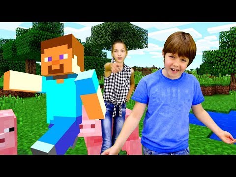 Видео: Майнкрафт для новичков - Эволюция Minecraft: Видеообзор с Адрианом и Светой.