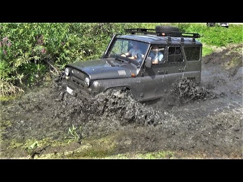Видео: Новый маршрут для подготовленных. Нивы УАЗы Great Wall Hover SsangYong Musso, грязь.