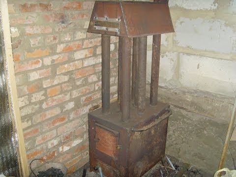 Видео: Лучшая БУРЖУЙКА для гаража 100%КПД