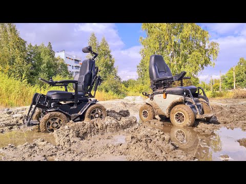 Видео: Meyra Optimus 2 против Caterwil Ultra 4WD   сравнение по грязи