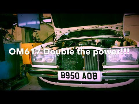 Видео: W123 OM617 Удвойте мощность