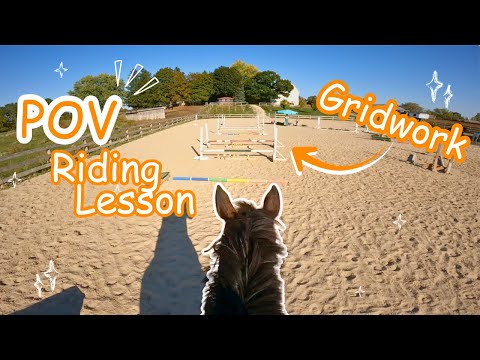 Видео: Урок верховой езды от первого лица — это упражнение было трудным!
