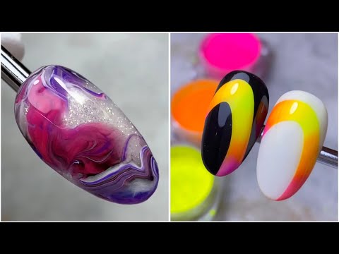 Видео: Простые идеи маникюра от artnikitina.ru 🔥 6 уроков дизайна ногтей