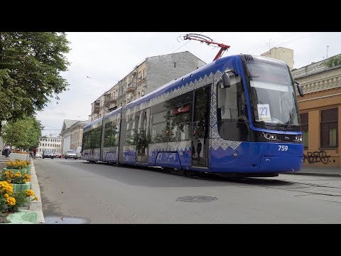 Видео: Парад трамваев в Киеве 17.06.2017