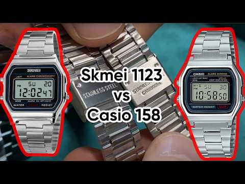 Видео: Skmei 1123 vs Casio 158: Справжнє порівняння! Яка модель краще?