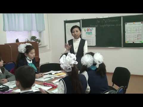 Видео: Түнжарық Нұргүл. Сабақтың тақырыбы: Present simple: question forms