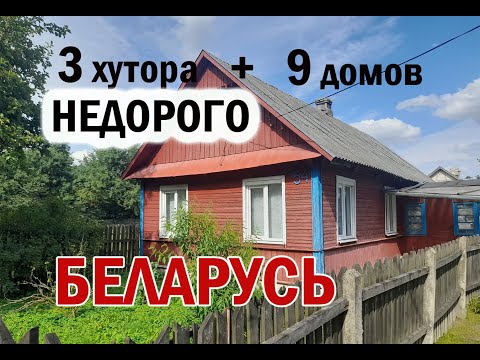 Видео: БРЕСТСКАЯ ОБЛАСТЬ. 3 хутора, 9 домов ПРОДАЖА недорого. Беларусь