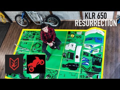 Видео: Полная Сборка Мотоцикла за 15 Минут - KLR650 Ускоренная Съёмка | Голос Бездока @FortNine