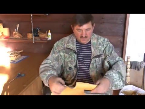 Видео: Обработка бересты