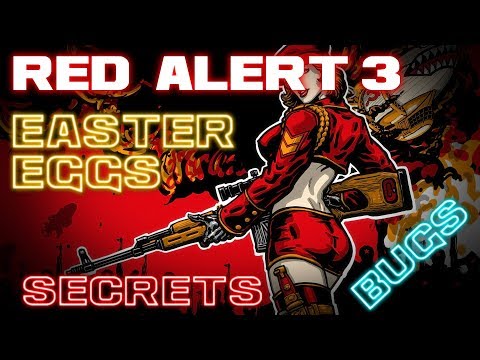 Видео: [Red Alert 3/Uprising] - ВСЕ Пасхалки, Секреты, Баги |#1| (All Secrets, Easter Eggs, Bugs)