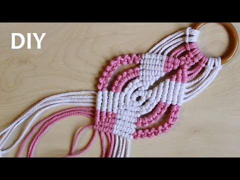 Видео: Такого кашпо Вы ещё не видели - New Macrame Plant Hanger