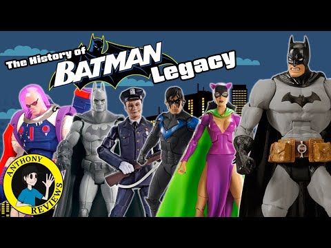 Видео: Наследие Бэтмена от Mattel: Подробная история