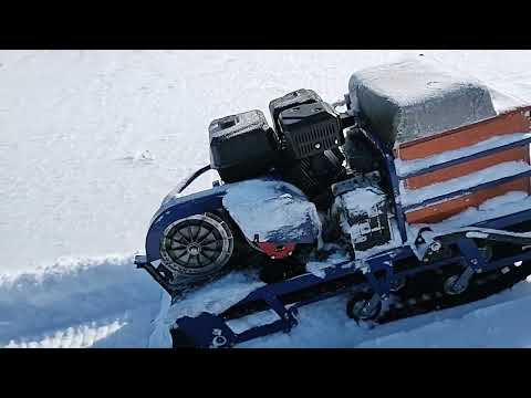 Видео: Лифан КР 500. Горный мотобуксировщик.