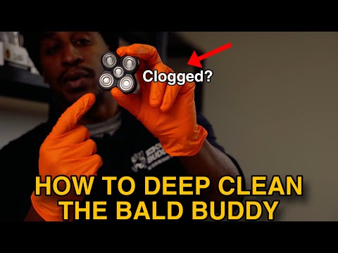 Видео: Как тщательно очистить Bald Buddy, если он засорился