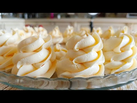 Видео: Заварной крем Шарлотт без сахара. Кето крем для тортов и пирожных!