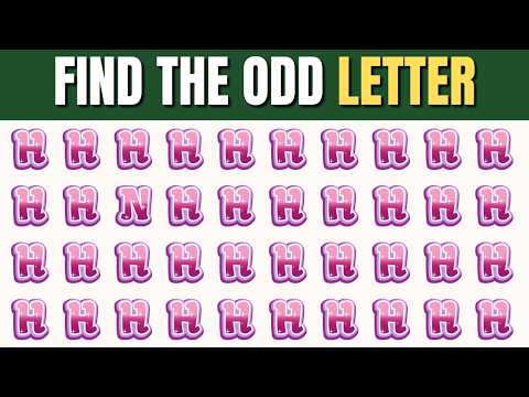 Видео: 🔴[ Уровень от лёгкого до невозможного ] Насколько быстры ваши глаза? Найдите лишнее | Oddity Spot...