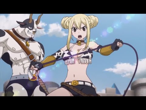 Видео: "люси показывает новую магию"/Fairy Tail