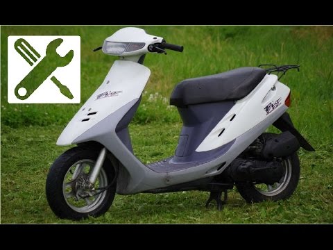 Видео: Ремонт скутера Honda Dio 27. Часть 1. Дедушкин вариант