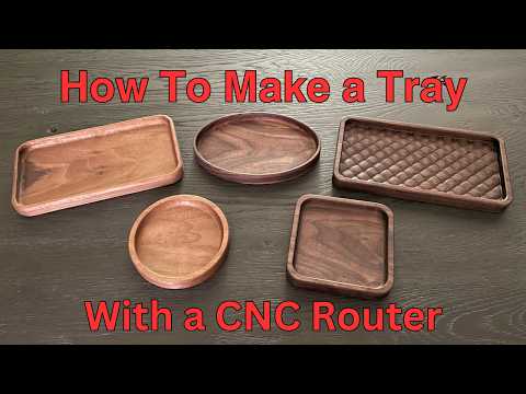 Видео: Как сделать поднос на фрезерном станке с ЧПУ