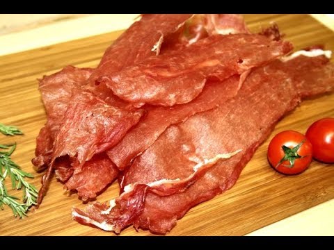 Видео: Изготовление мясных чипсов
